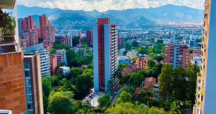 High Rises in Medellin, Columbia