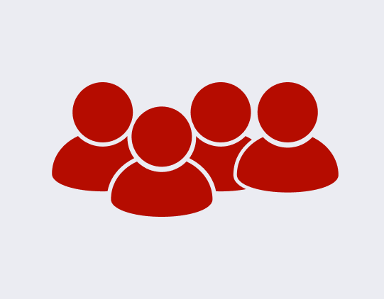 An icon showing group of patients